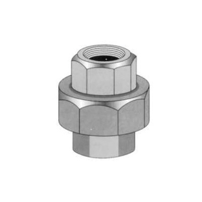 PASCO 7168 Union, 1-1/4 in Nominal, Brass