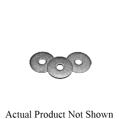 PFC 392040 Flat Washer, 1/4 in, 1/4 in ID x 1 in OD, 0.05 in THK, Stainless Steel