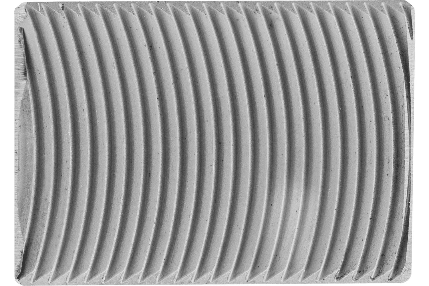 PFERD CORINOX 19607204 COR 835 Half Round Precision Machinist's File, 8 in L, Double Cut