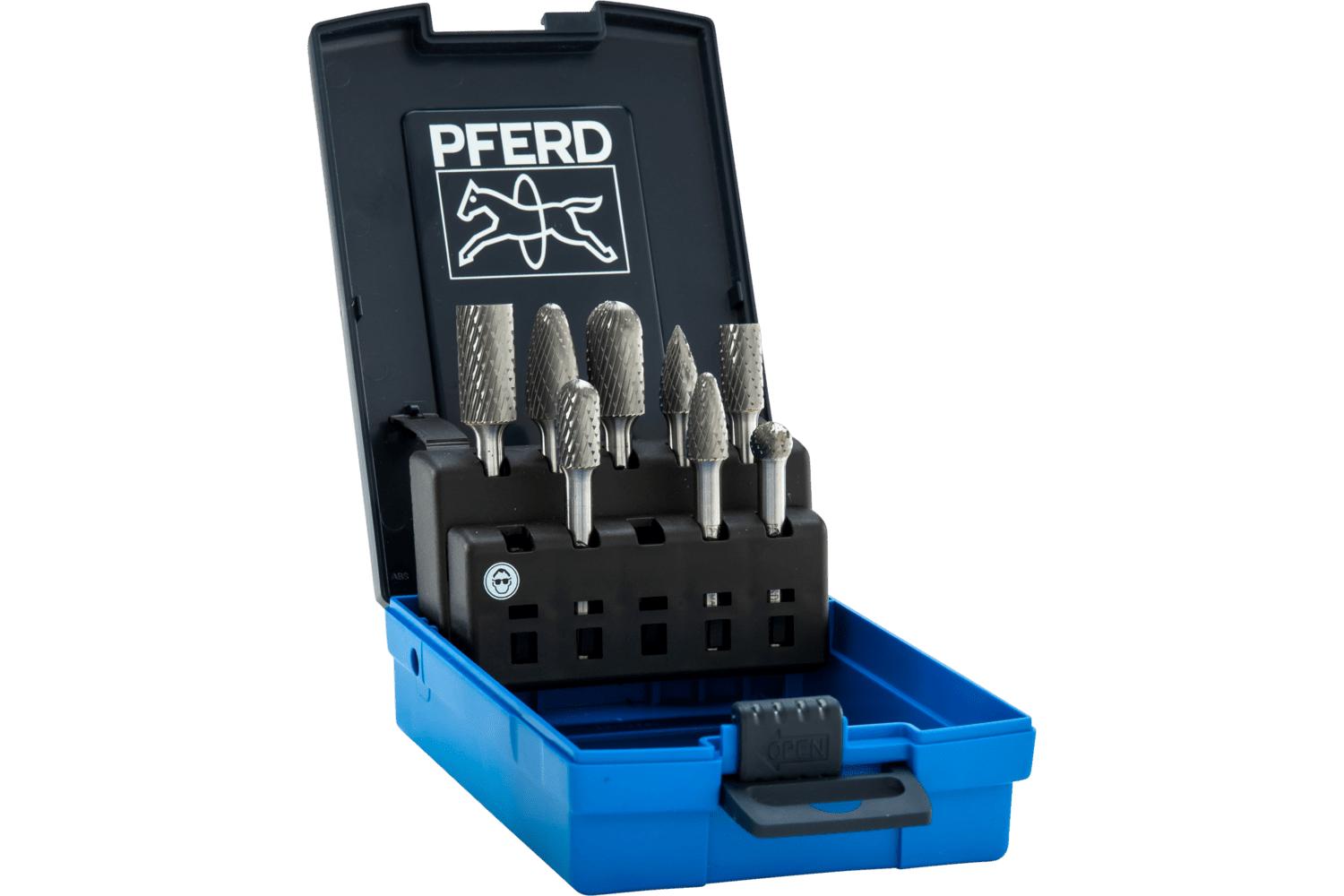 PFERD 21728011 Bur Set, OMNI Cut, 8 Pieces