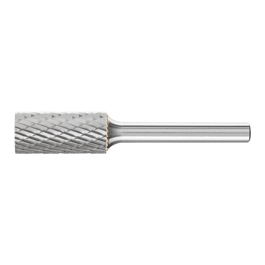 product PFERD 24101 Universal Line Premium Grade Machinist's File, Plain End, Cylindrical - No End Cut (Shape SA) Head, 1/2 in Dia Head, 1 in L of Cut, 2-3/4 in OAL, Single Cut