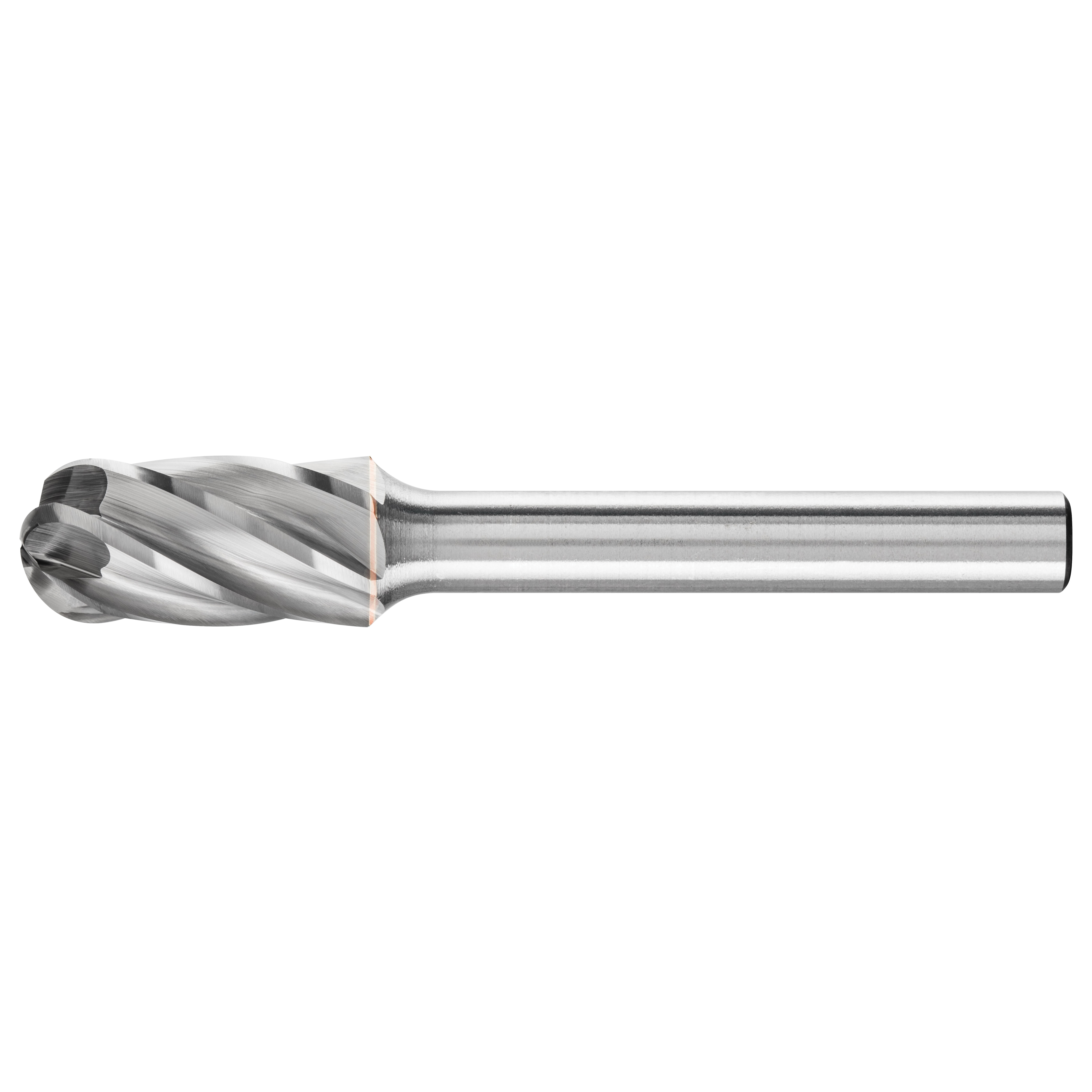 product PFERD NorZon Plus® RightCut™ 24392 Universal Line Premium Grade Cut-Off Wheel, Radius End, Cylindrical - Radius End (Shape SC) Head, 1/4 in Dia Head, 5/8 in L of Cut, 1-15/16 in OAL, Double Cut