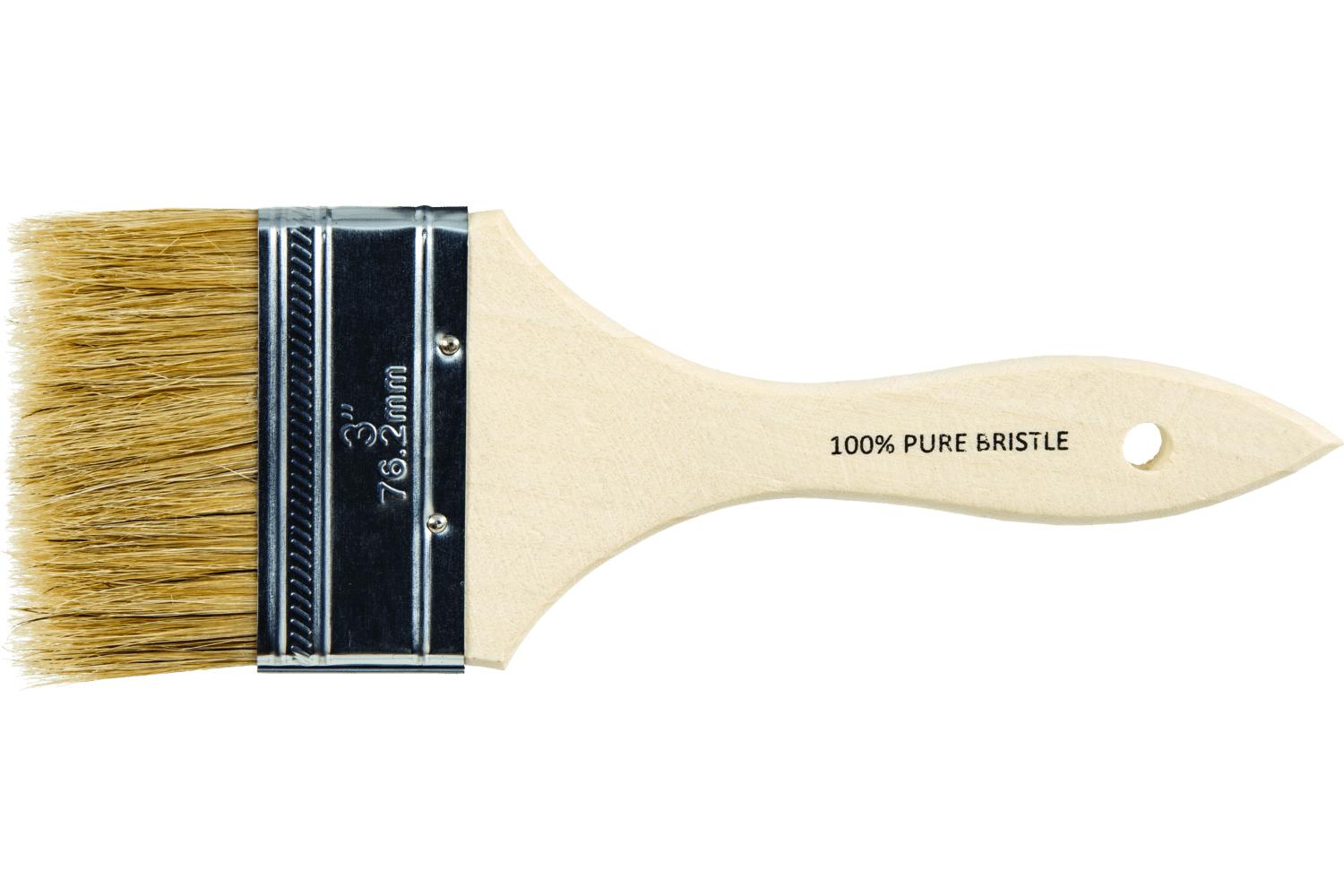 Vortec Pro® 40140 Chip and Oil Brush, 1/2 in THK Synthetic Brush, Plastic Handle