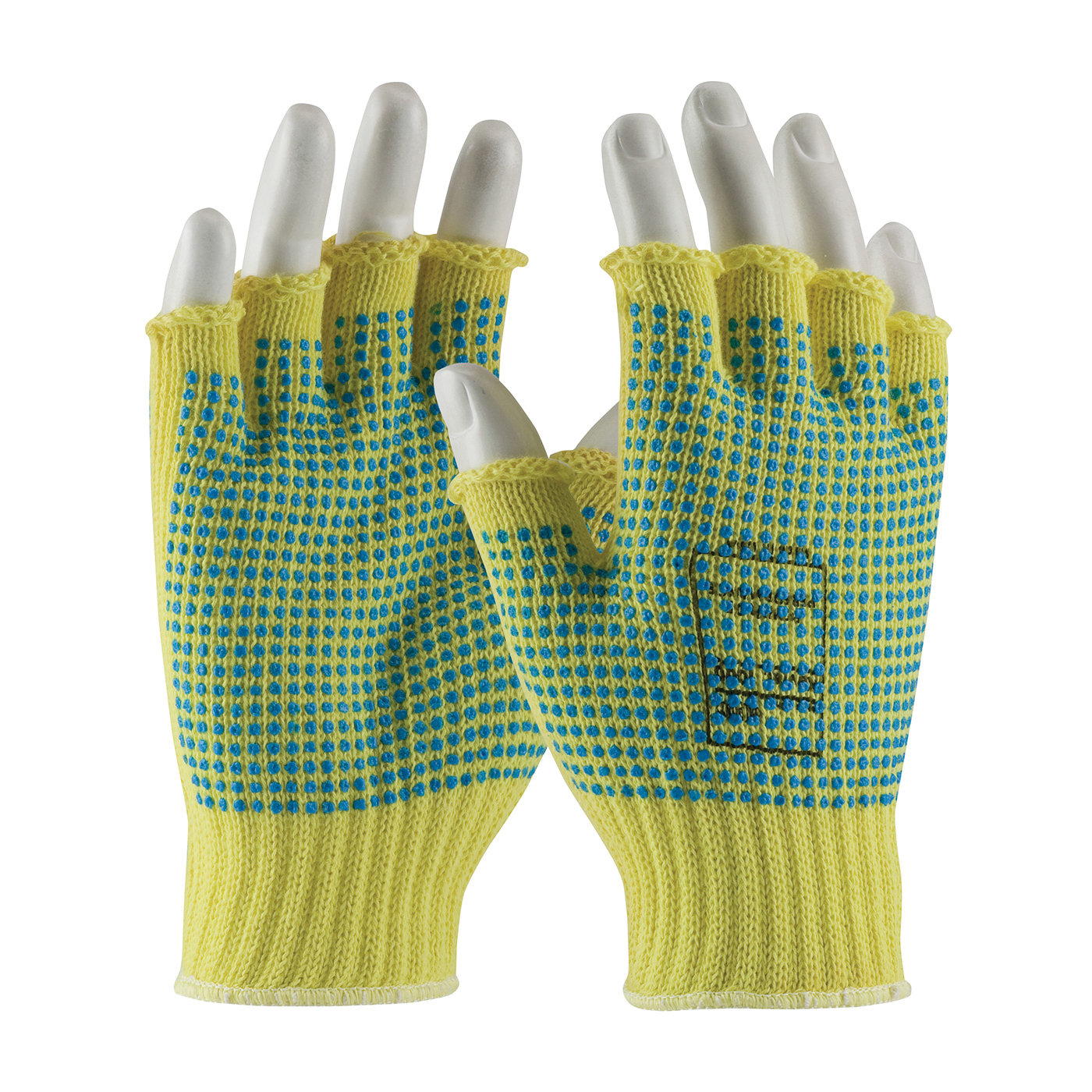 PIP&reg; 08-K259PDD/S 08-K259PDD Medium Weight Cut-Resistant Gloves, S, 2-Sided PVC Dots Coating, 7 ga Cotton/DuPont&trade; Kevlar&reg; Fiber, Knit Wrist Cuff, Resists: Abrasion and Cut, ANSI Cut-Resistance Level: A2