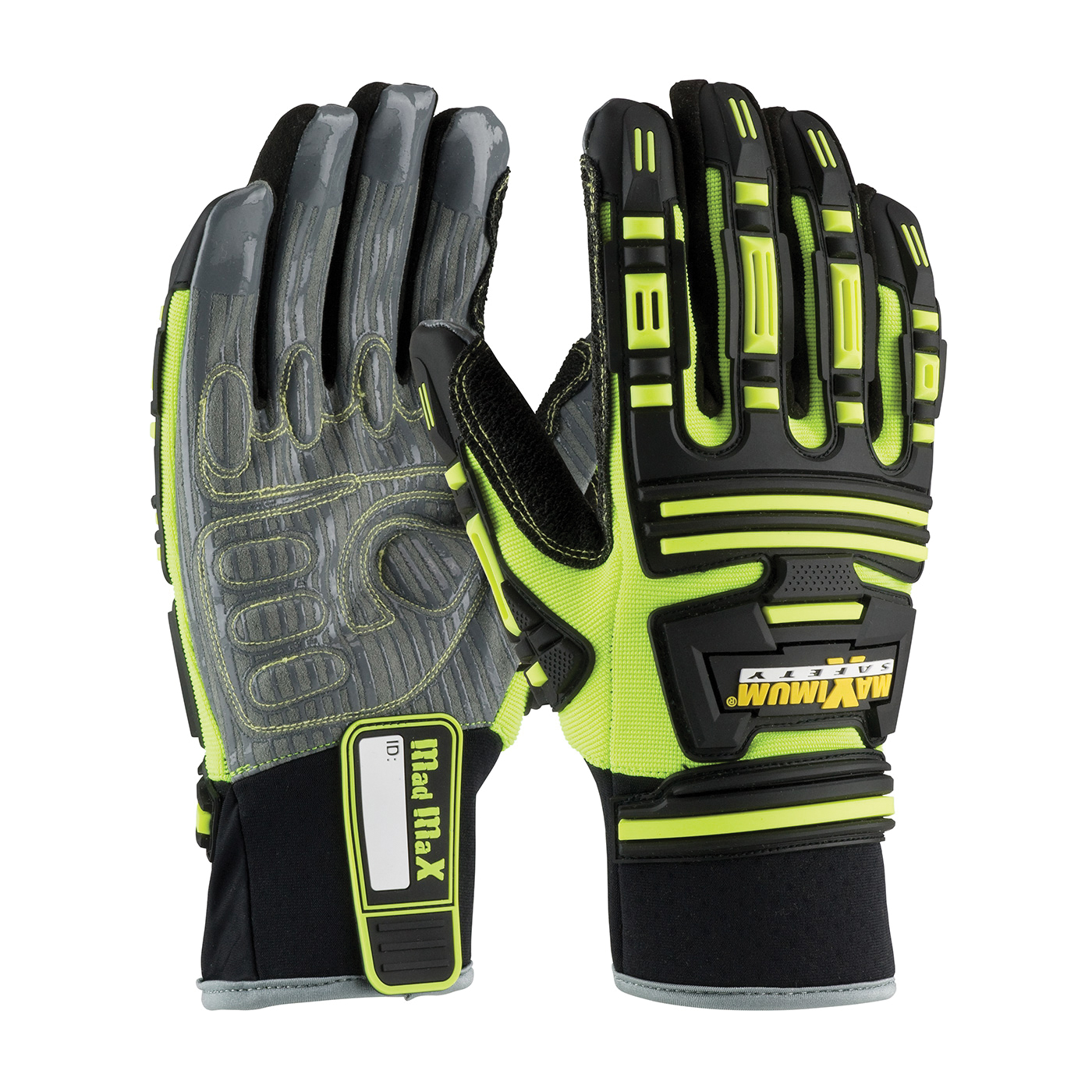 PIP MadMax II Synthetic Leather Palm Mechanics Gloves with TPR Padding