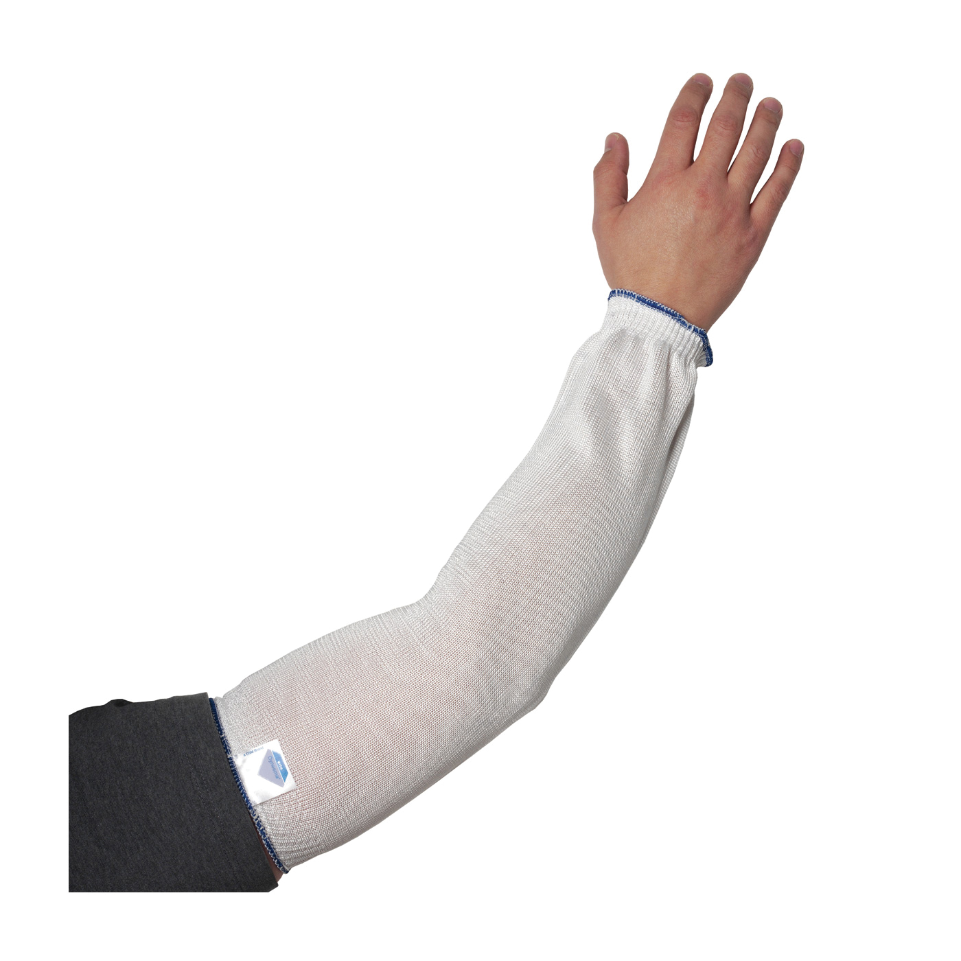 PIP&reg; Kut Gard&reg; 20-SD16 20-SD Cut-Resistant Sleeves, 4.7 in, 16 in L x 2 ply THK, 50% Dyneema&reg;/ 50% Nylon Blend, White