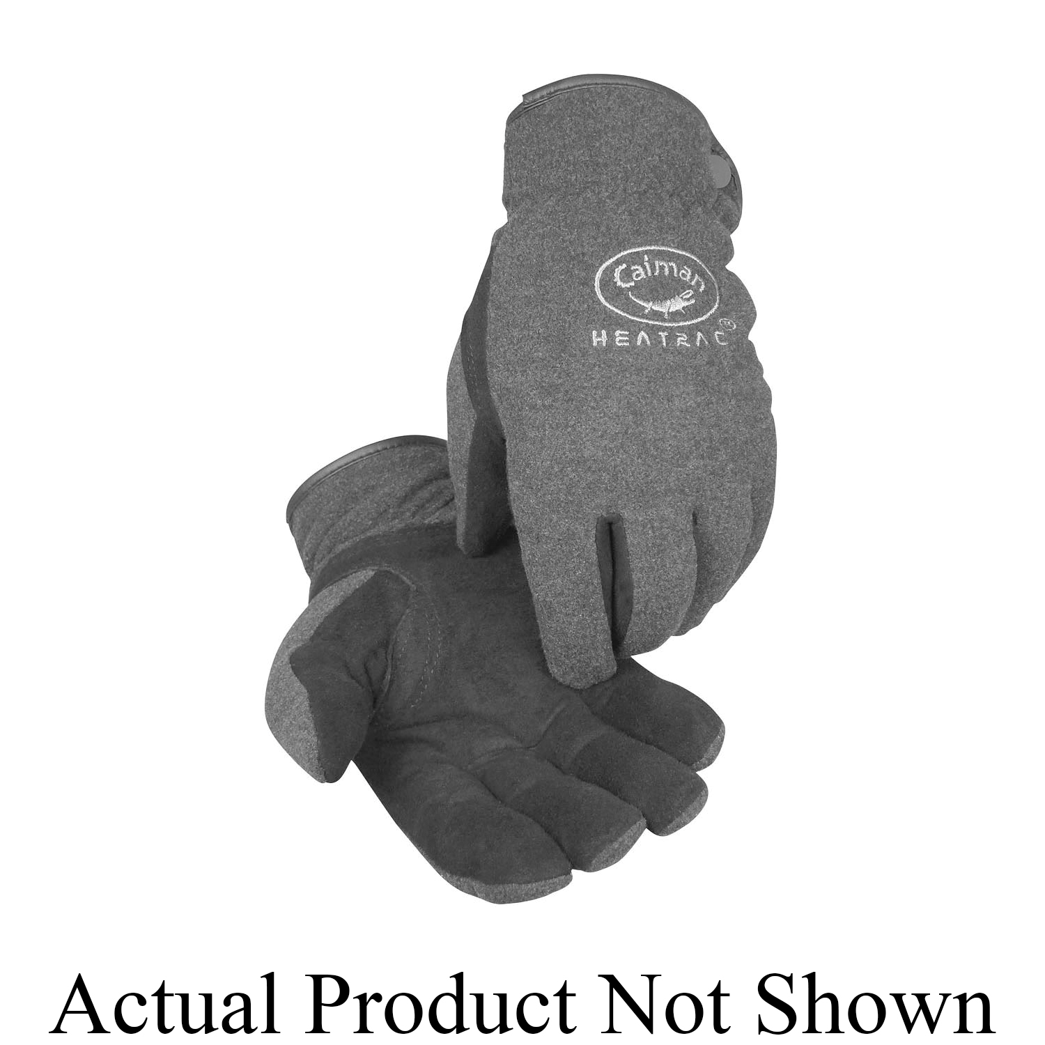 Caiman&reg; 1541-6 1541 Premium Grade Welding Gloves, XL, Grain Goatskin/Split Cowhide Leather/Kevlar&reg; Stitching, Gold/White, Para-Aramid Lining, Gauntlet Cuff