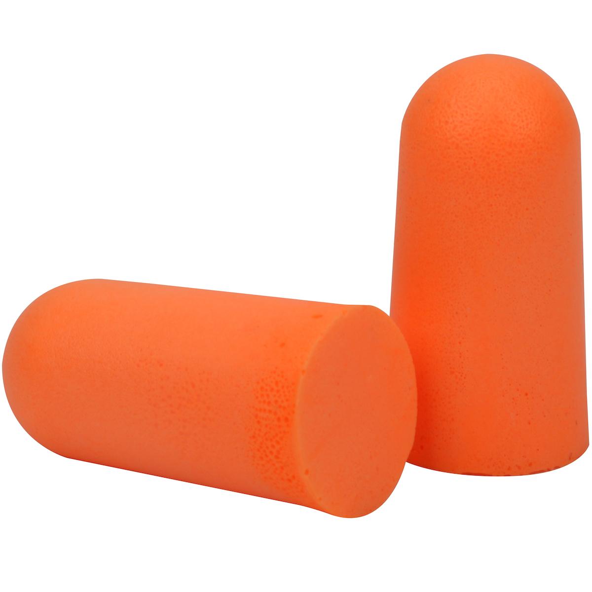 3M&trade; 051138-29008 Uncorded Earplugs, 29 dB Noise Reduction, Bullet Shape, ANSI S3.19-1974, Disposable, Uncorded Design