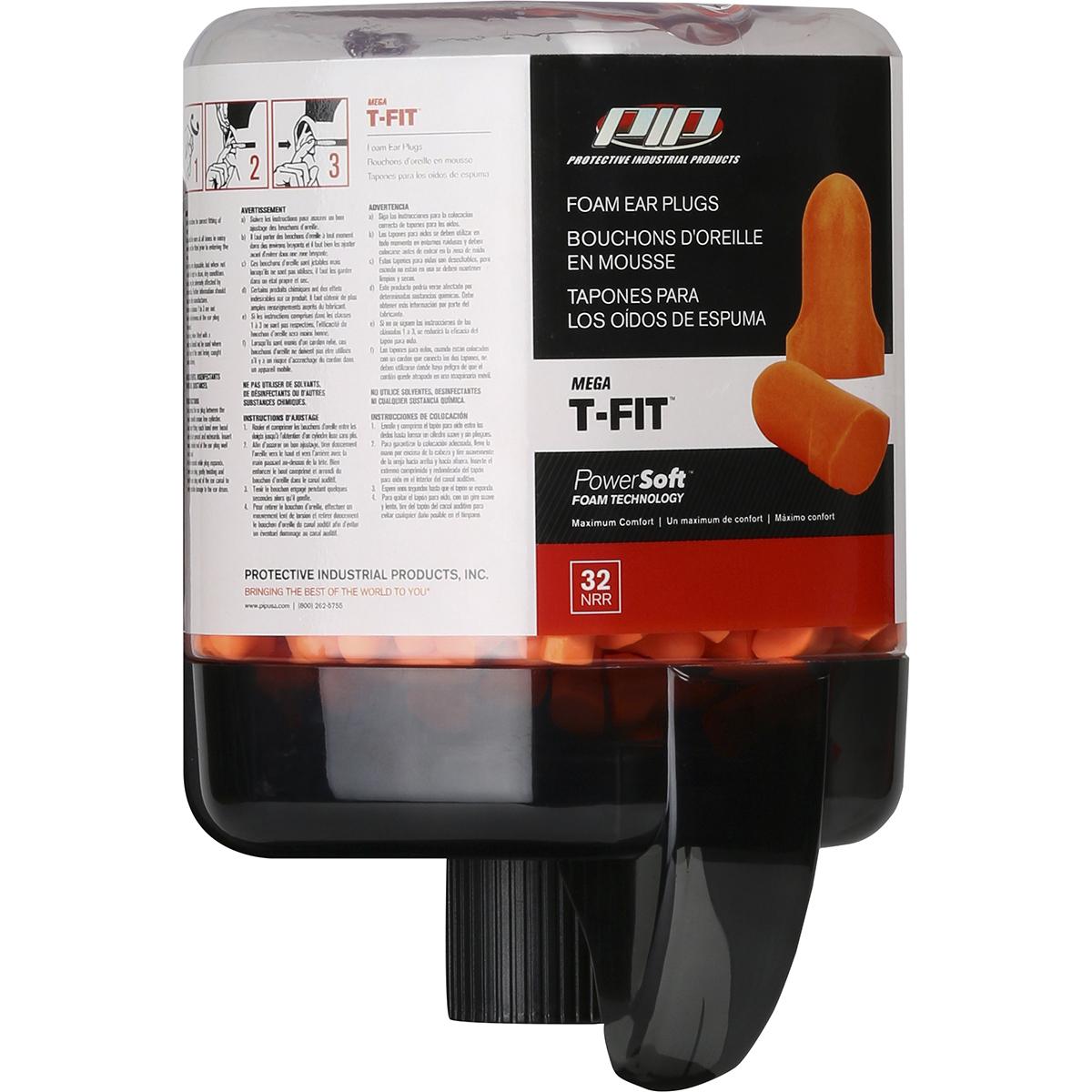 PIP&reg; 267-HPDR910-200 Ear Plug Dispenser, 200 Pair Capacity, Polyurethane Foam