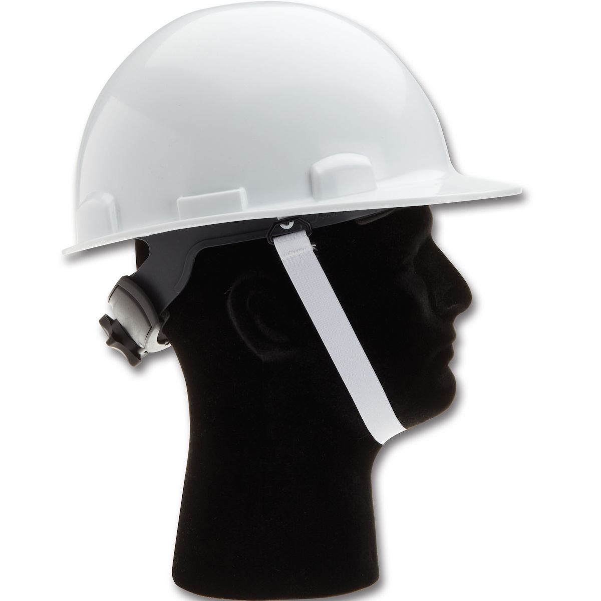 JSP&reg; 281-CS-4PT 4-Point Standard Chin Strap With (4) Clips, 4 Mounting Points, Black, For Use With JSP&reg; Evolution&reg; 6100 Hard Hats