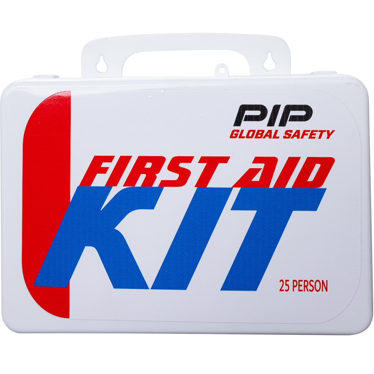 PIP&reg; 299-13290 Contractor First Aid Kit, Wall Mount, 131 Components, Plastic Case