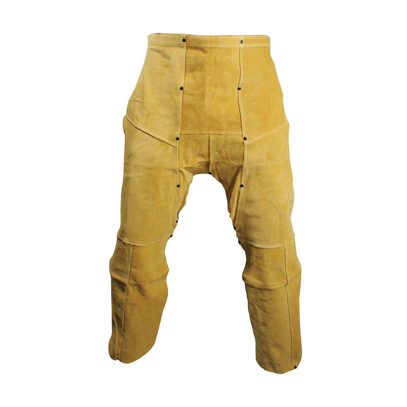 MCR Safety 38600MW Industrial Grade Chap, 60 cm Waist, 66 cm L Inseam, Gray, Side Split Cowhide Leather
