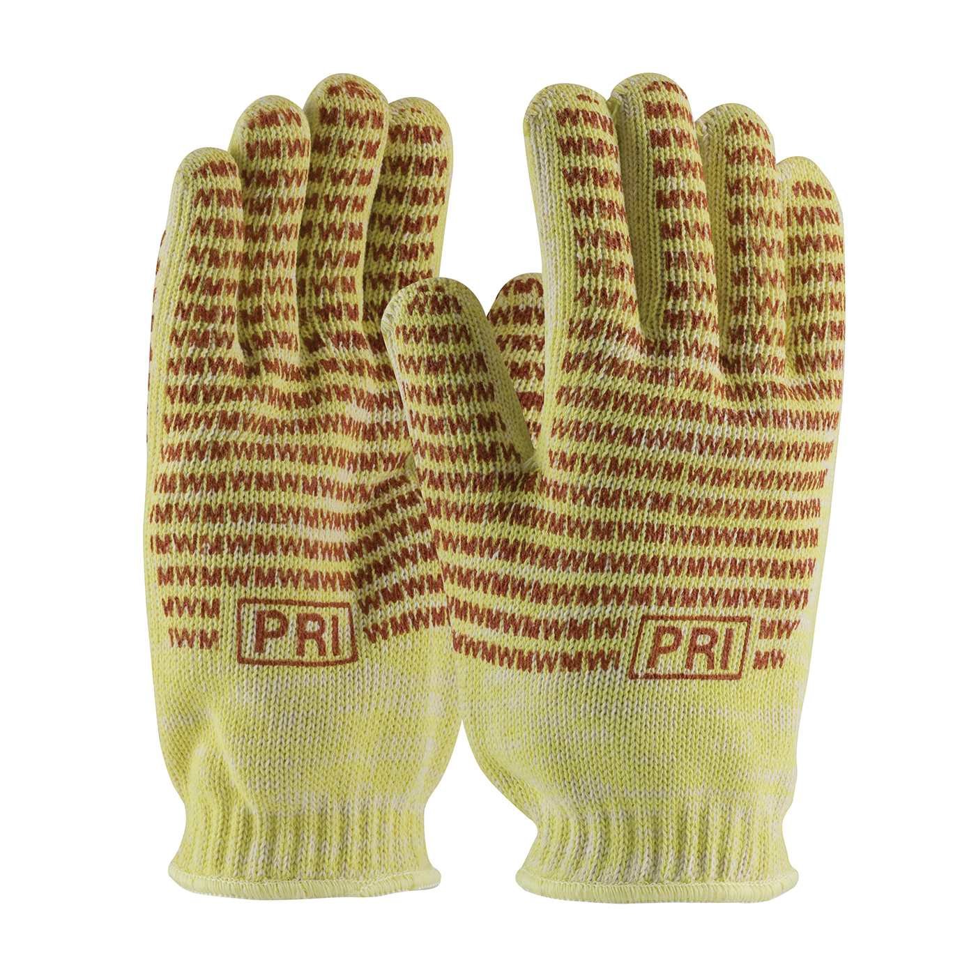 product National Safety Apparel® G45KTNS1414 G45KTNS Series Heat Resistant Gloves, Jumbo, 20 oz DuPont Kevlar Terrycloth Palm, Yellow, Wool Lining
