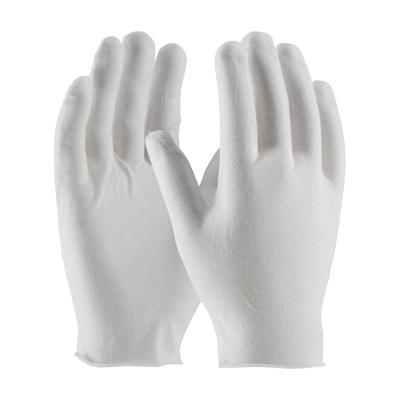 PIP&reg; CleanTeam&reg; 98-702 Lightweight Inspection Gloves, Universal, Stretch Nylon, White, Seamless Style, Paired Hand, 9 in L