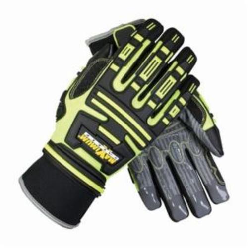 PIP MadMax II Synthetic Leather Palm Mechanics Gloves with TPR Padding