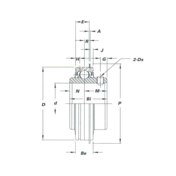 IPTCI Bearings ER 210 31 IPTER210-31