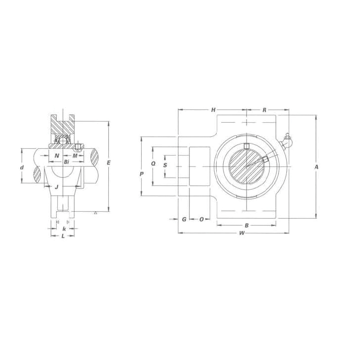 IPTCI Bearings UCT 202 15MM IPTUCT202-15MM