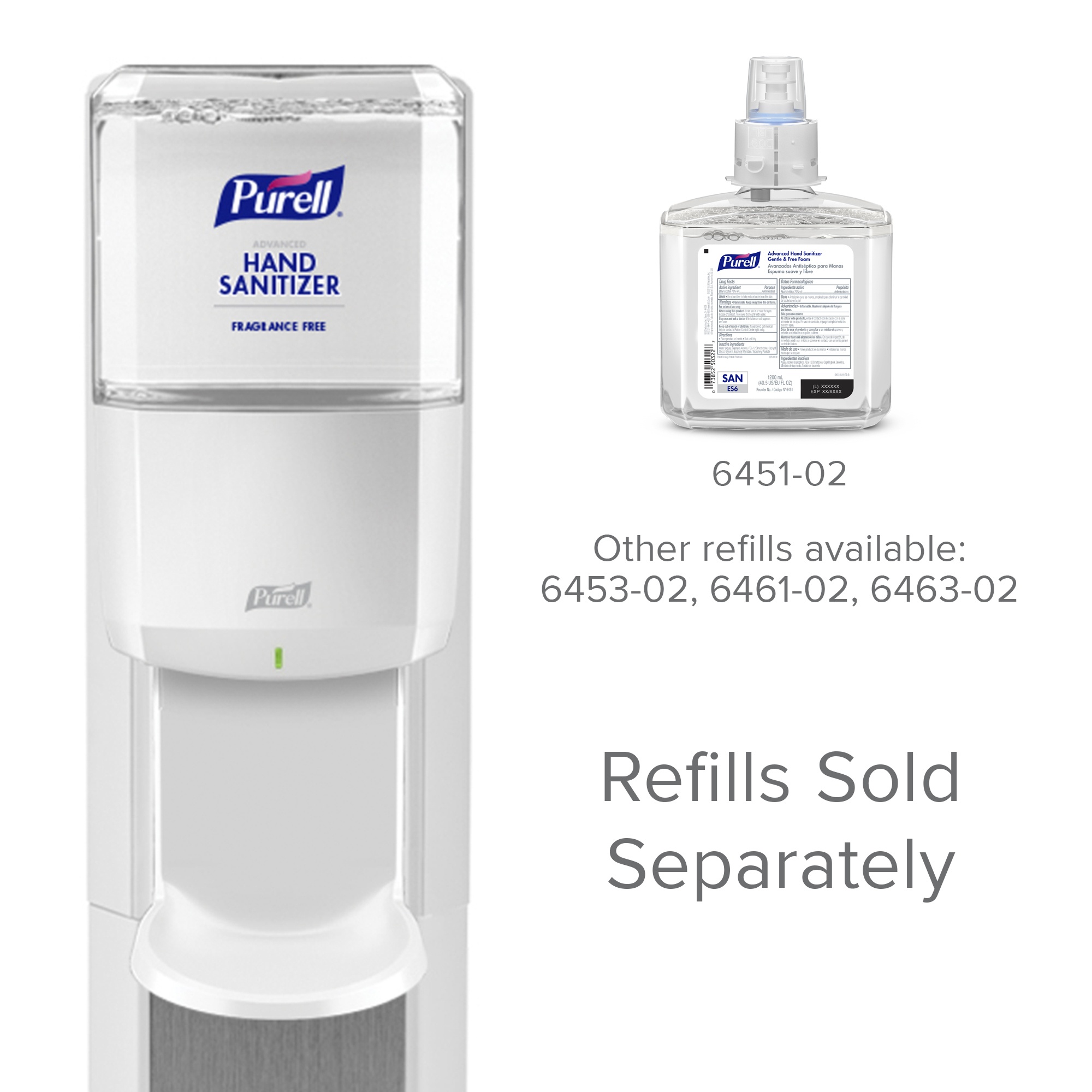 Purell&reg; 7306-DS-SLV GOJ 7306-DS-SLV