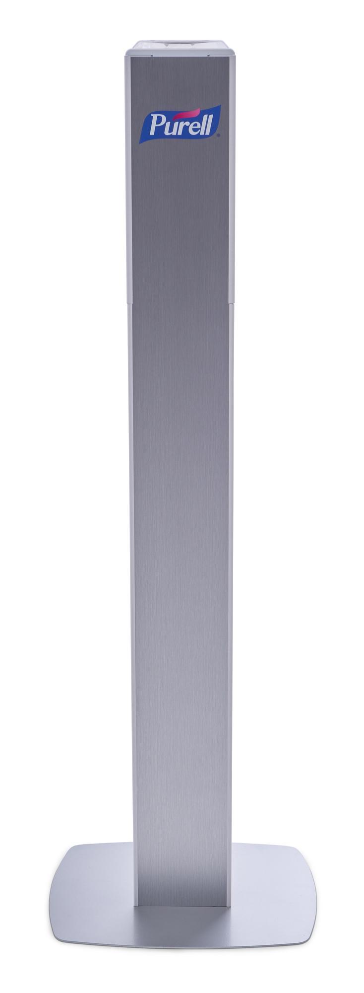 GOJO&reg; 2426-DS Table Top Dispenser Stand, For Use With Purell&reg; LTX&trade;/TFX&trade; Hand Sanitizer Dispenser, Gray