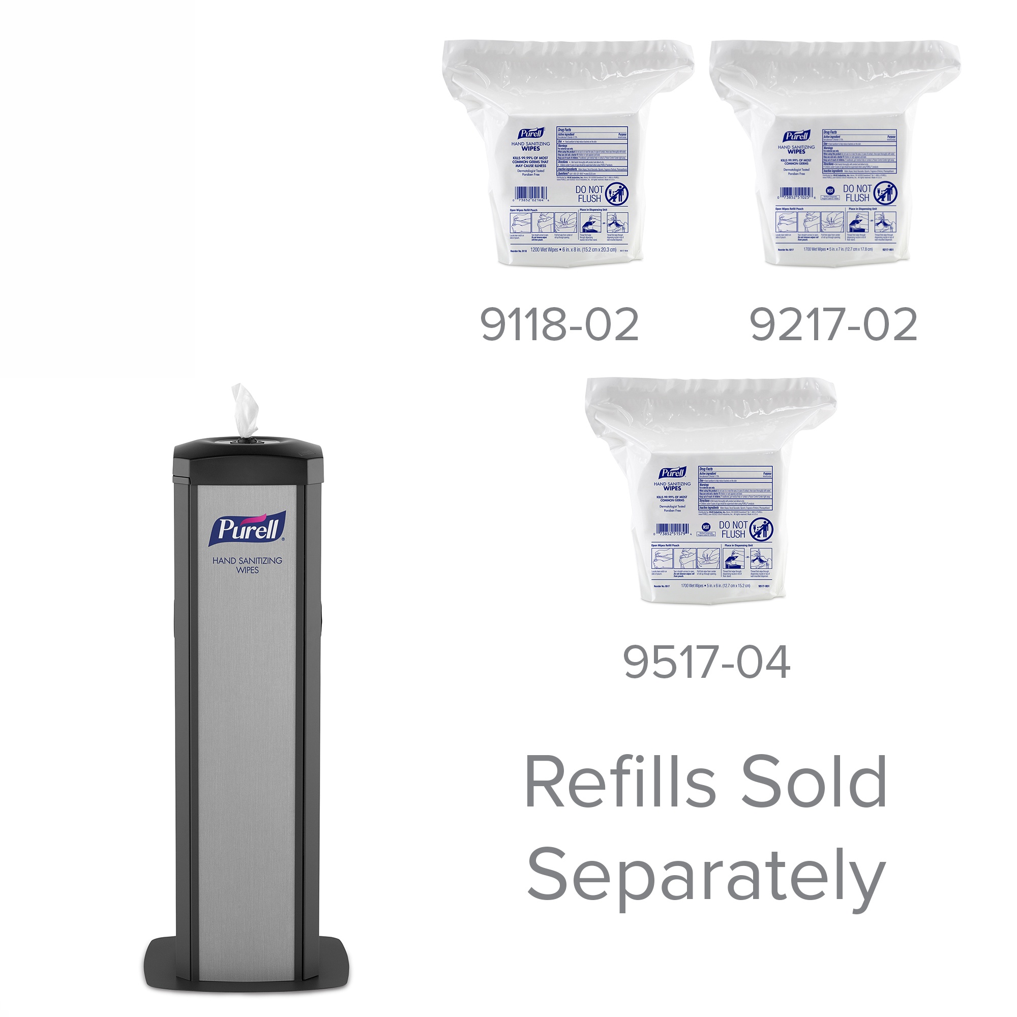 Purell&reg; 9114-01-SLVHSW GOJ 9114-01-SLVHSW