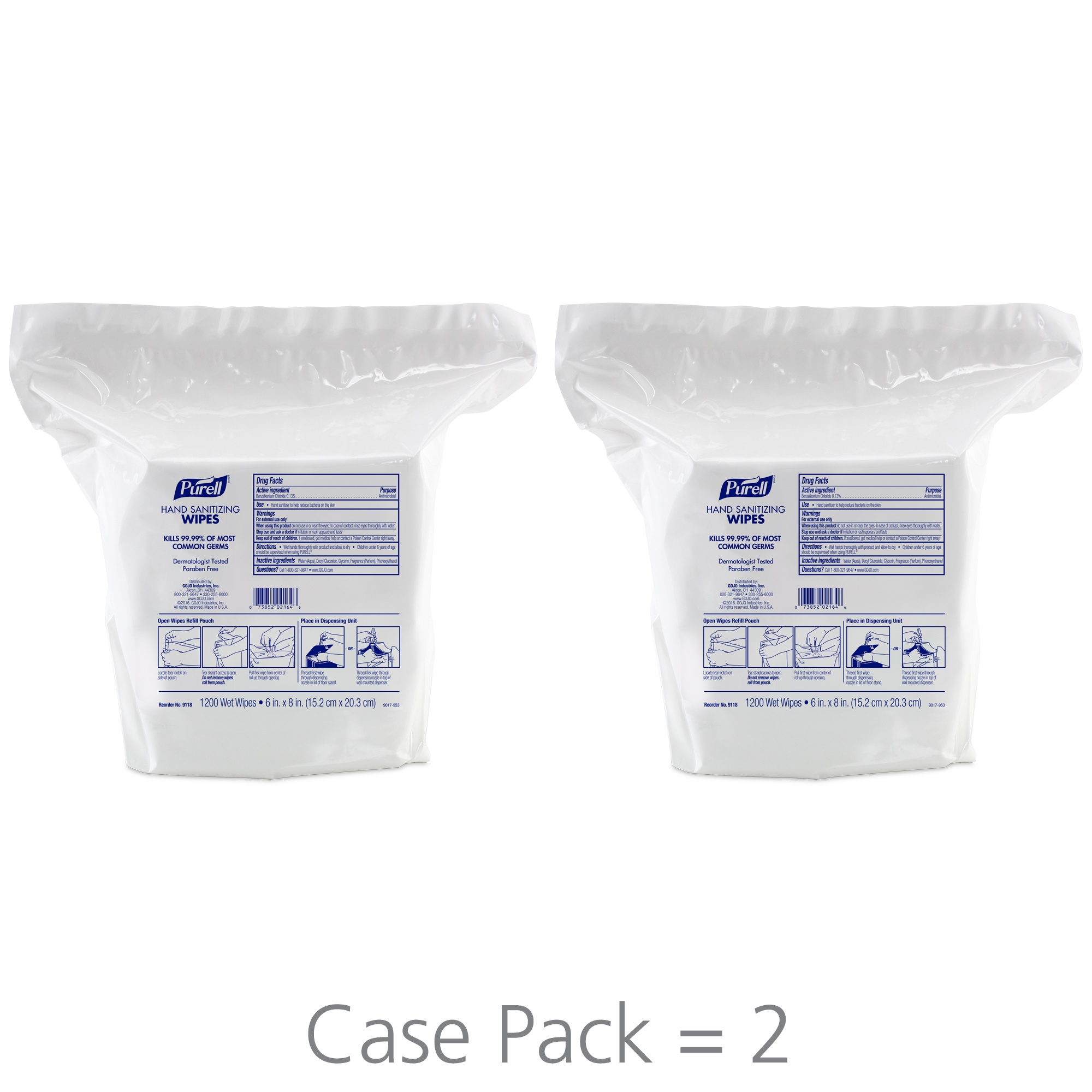 Purell&reg; 9118-02 GOJ 9118-02