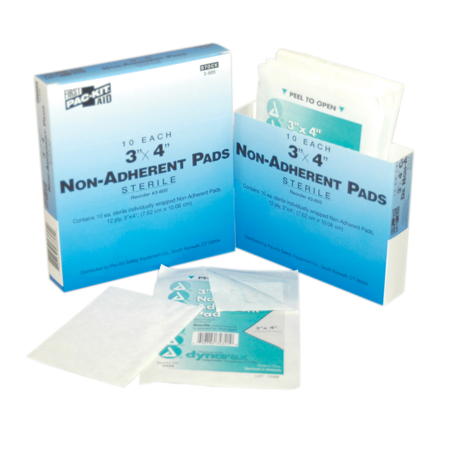 Acme United 3-605 First Aid Gauze, Pads & Wipes