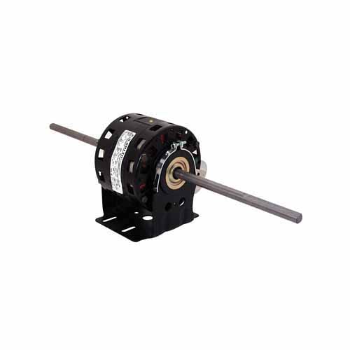Century® by Packard DB6502V1 Fan Coil Motor, Open Enclosure, 1/10, 1/15, 1/20, 1/25 hp, 208 to 230 VAC, 60 Hz, 1 ph, 42 Frame, 1075 rpm Speed, Resilient Base Mount