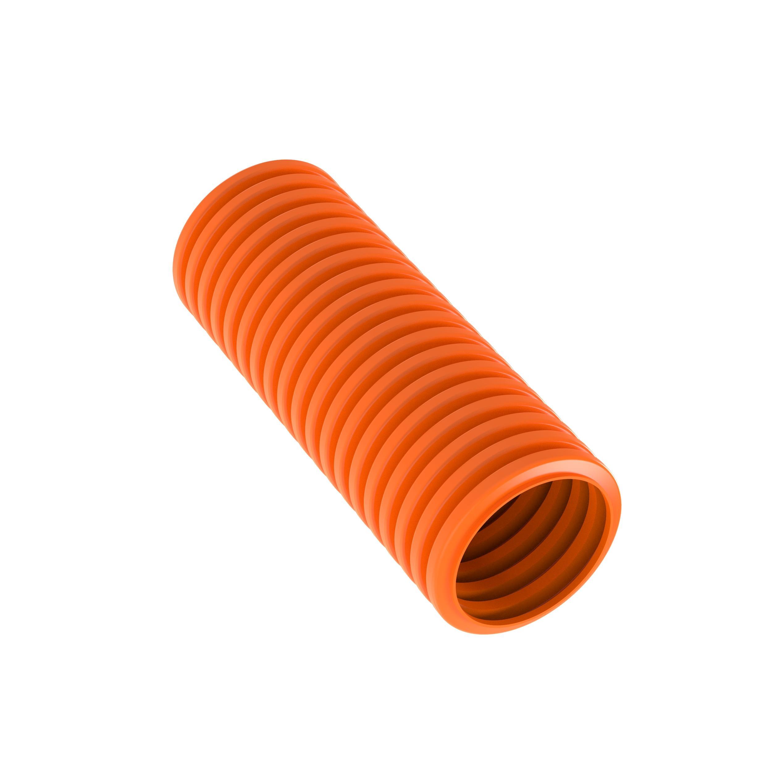Panduit® CLT38N-C630 Heat Stabilized Slit Wall Corrugated Loom Tubing, 0.42 in ID x 100 ft L x 0.007 to 0.025 in THK, Nylon 6, Black