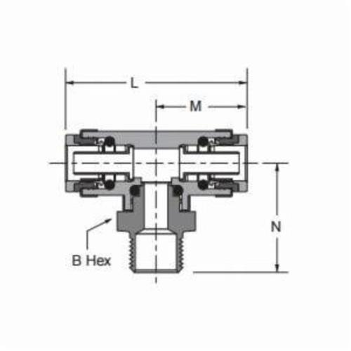 Parker&reg; 372PTC-6-6 PH 172PTC-6-6