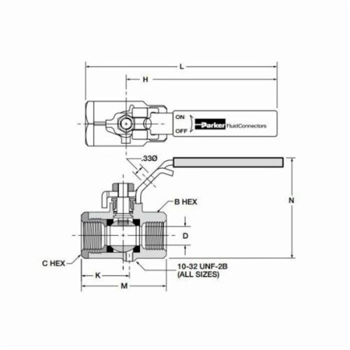 Parker&reg; VVP500P-8 PRK VVP500P-8