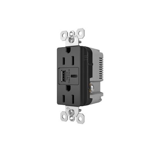 Pass & Seymour&reg; R26USBAC6BK