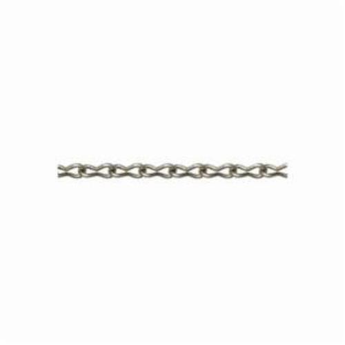 CM® 671413 Welded Proof Coil Chain, Standard Link, 3/8 in Trade, 2650 lb Load, 30 Grade, 60 ft L