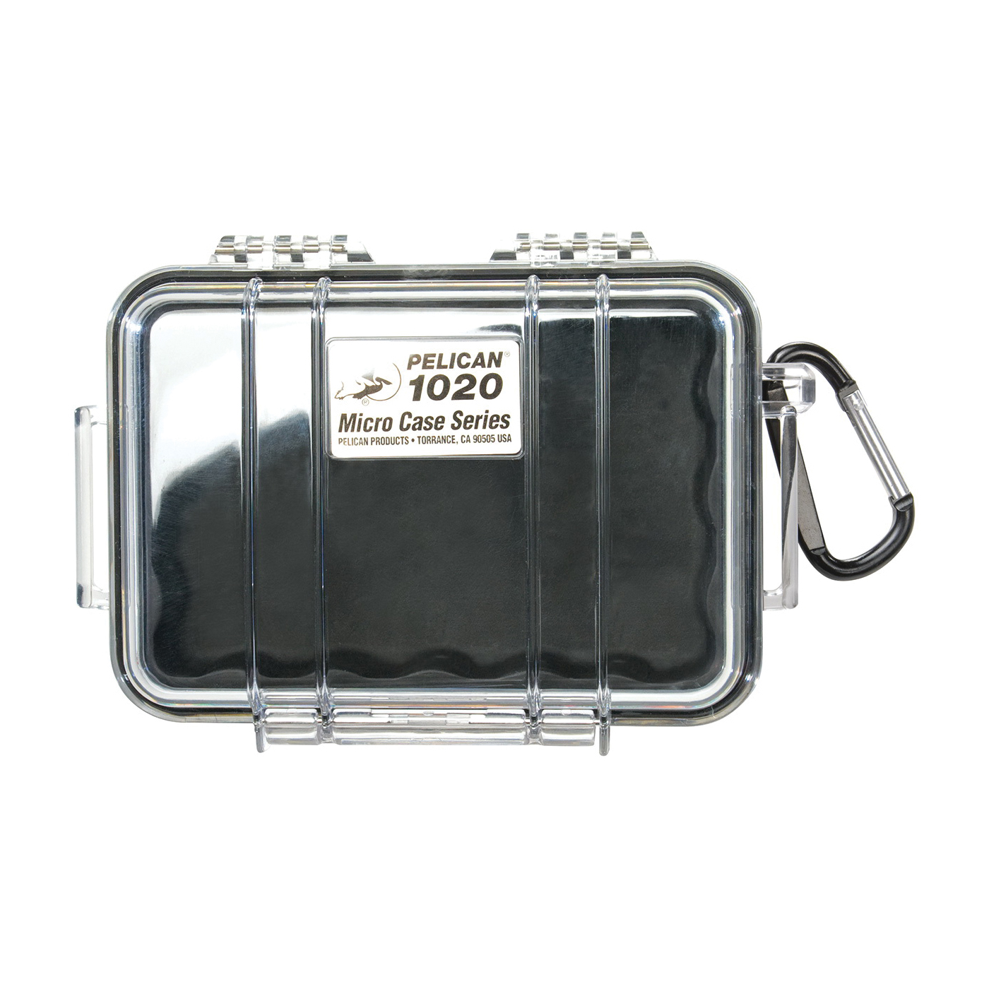 product Pelican™ PROTECTOR CASE™ 1030-025-100 Micro Protective Case With Lid Liner and Foam Insert, 6.37 in L x 2.62 in W x 2.06 in H, 0.02 cu-ft, Polycarbonate