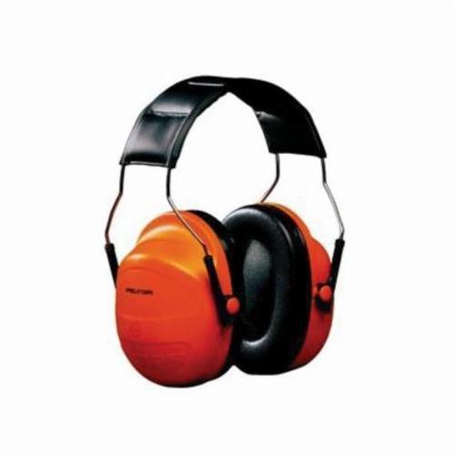 product 3M™ PELTOR™ Hi-Viz Earmuffs H31P3E, Hard Hat Attached, 10 EA/Case