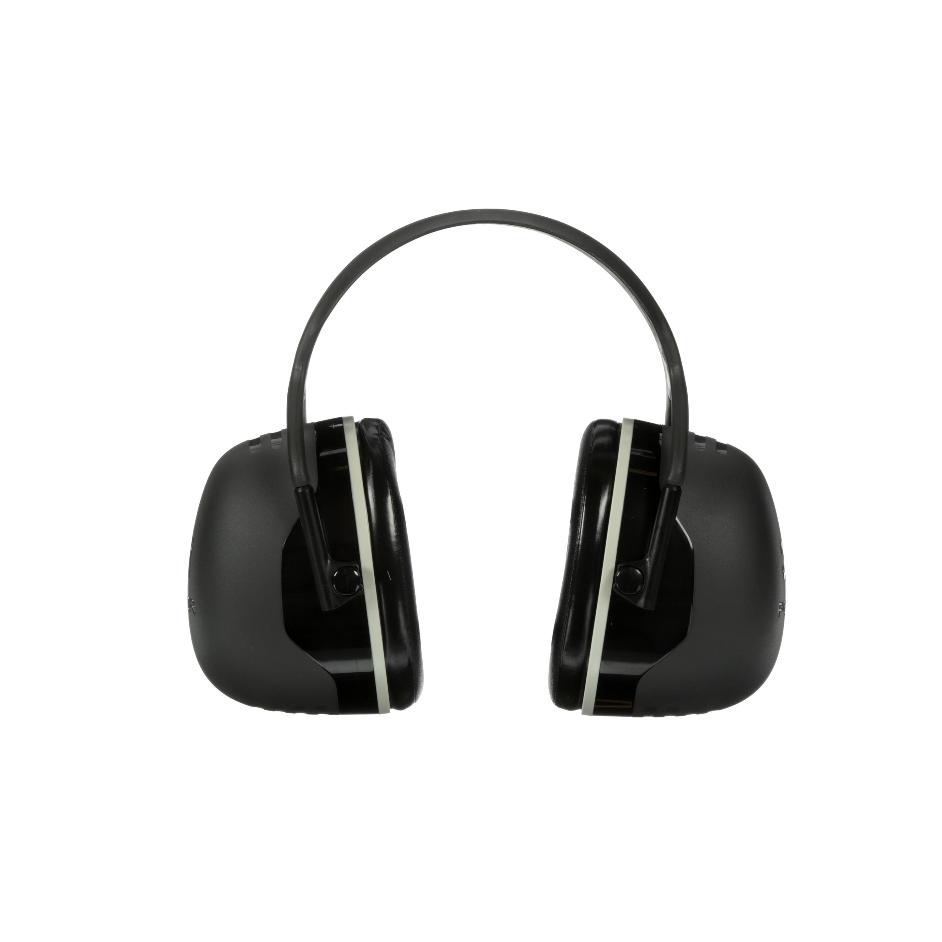 Peltor™ 093045-08065 Optime™ 95 Ultralight Hard Hat Earmuffs, 21 dB Noise Reduction, Black/Beige, CSA Class B, OSHA 29 CFR 1910.132