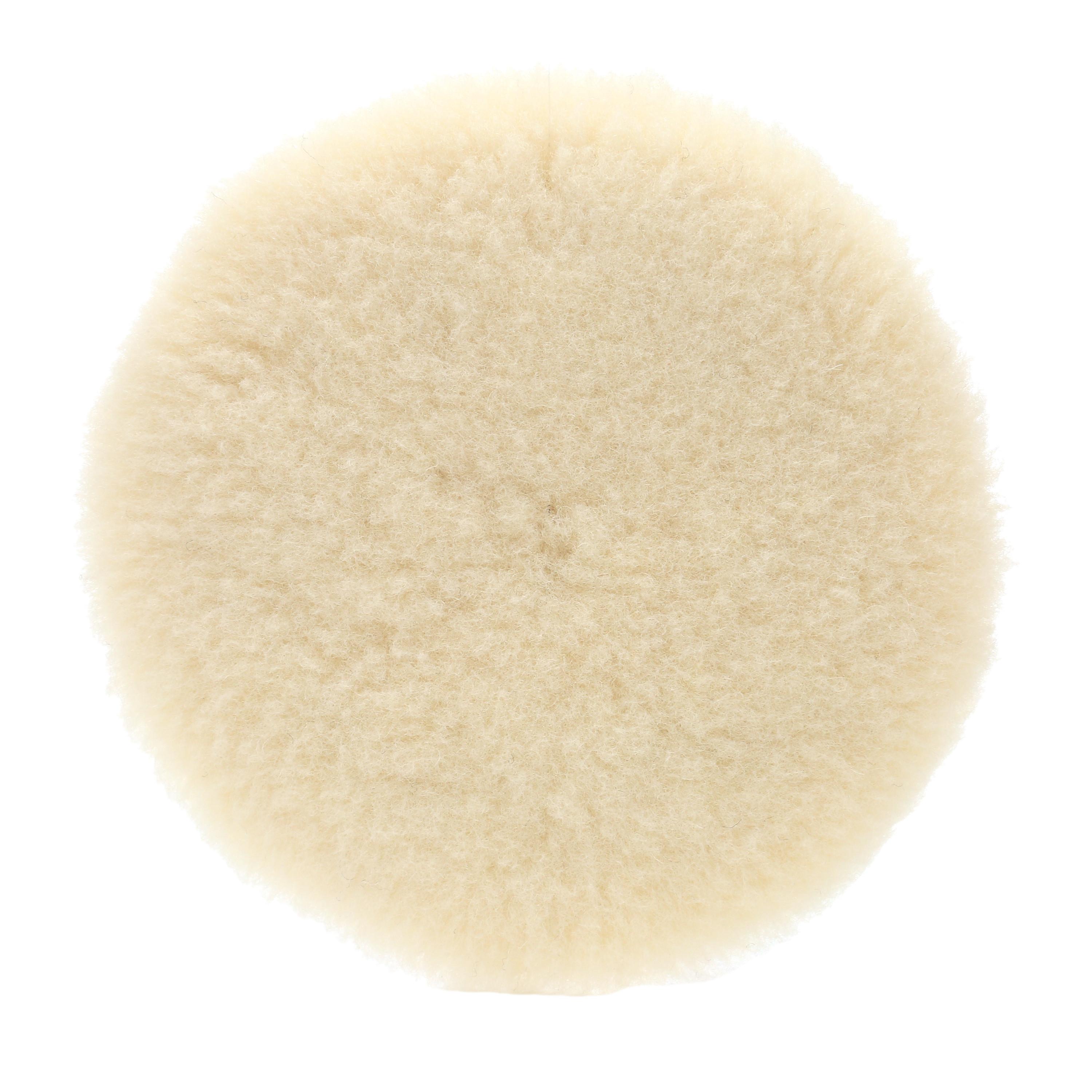 Finesse-it&trade; 7010359979 Buffing Foam Pad, 3-3/4 in Dia Overall, Hook and Loop Attachment, Open Cell Foam Pad