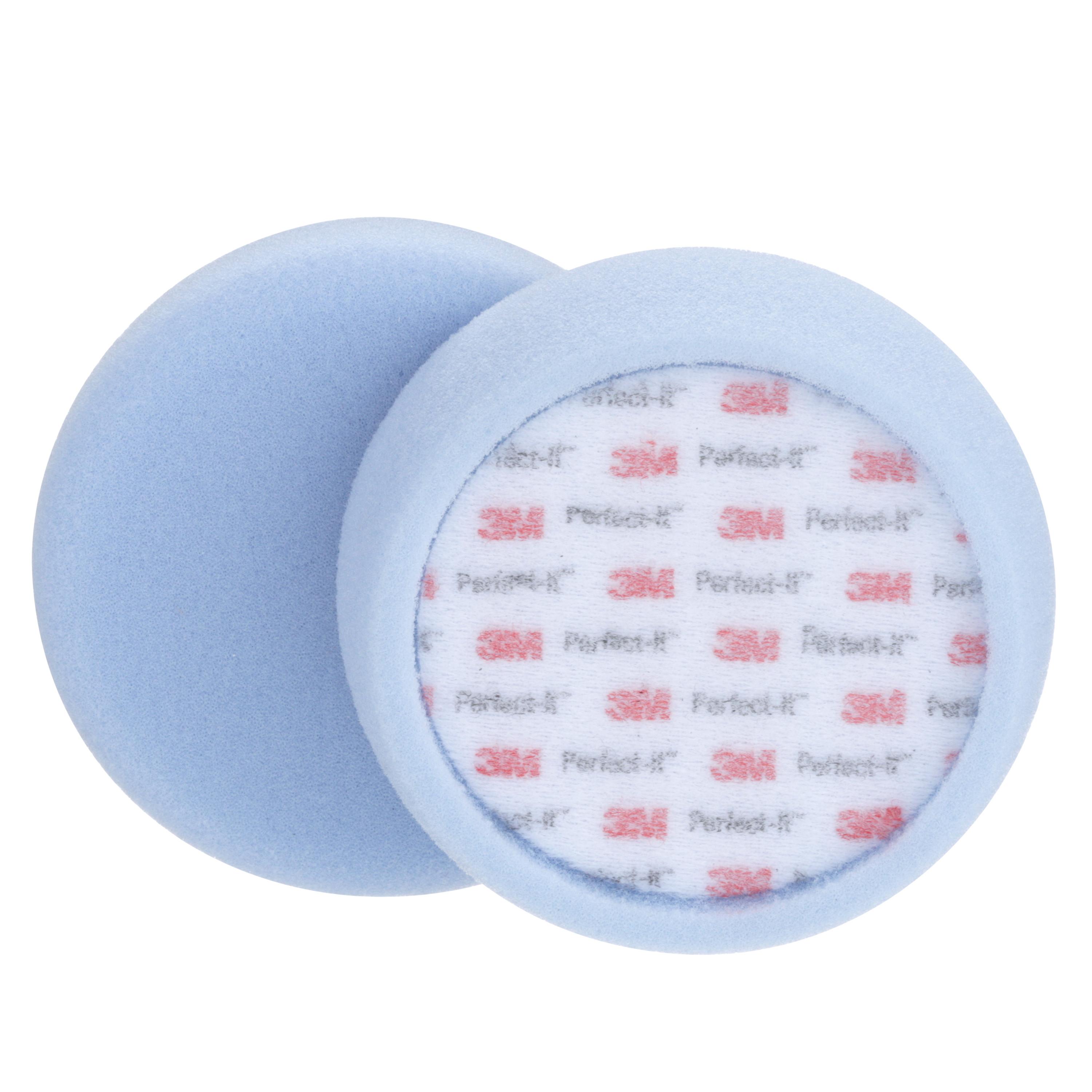 3M&trade; 7100321958 Finesse-it&trade; Pad, 3.25 in Dia Overall, Hook and Loop Attachment, Foam Pad