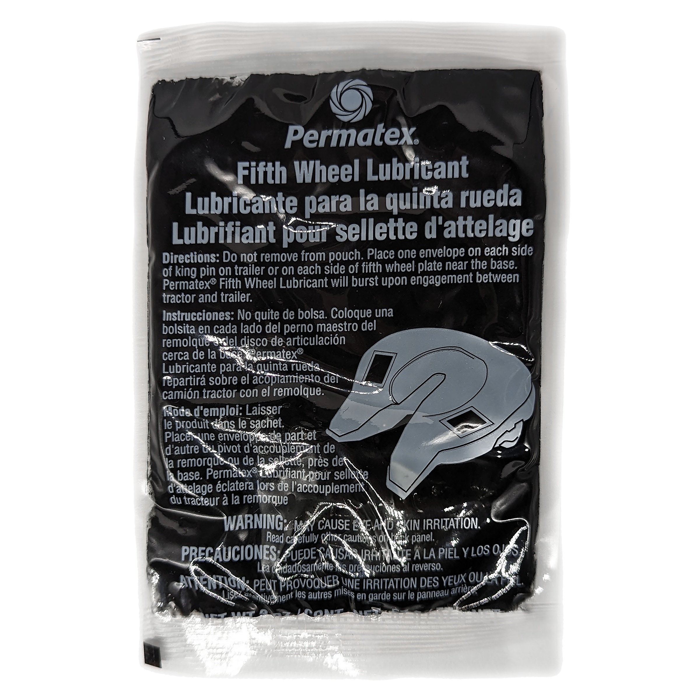 Permatex&reg; 01010 Fifth Wheel Lubricant, 20 oz, Petroleum Odor/Scent, Black, Grease Form