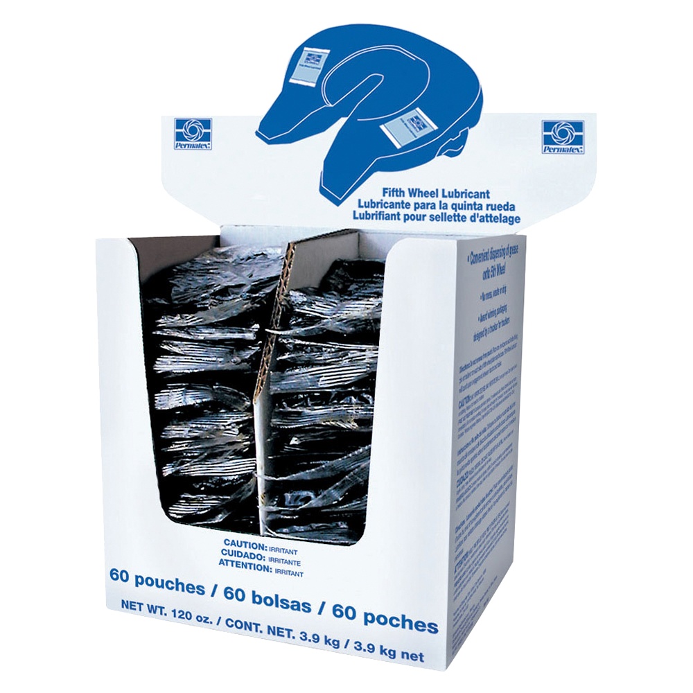 Permatex&reg; 01010 Fifth Wheel Lubricant, 20 oz, Petroleum Odor/Scent, Black, Grease Form