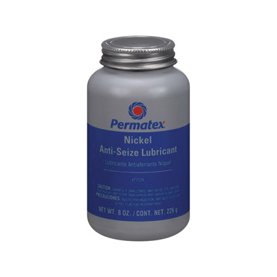 Permatex® 80633 Thread Sealant, 16 oz Brush-In Cap Bottle, White