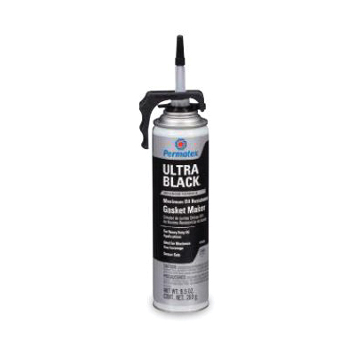 Permatex® 82080 Ultra Black® Low Odor Non-Flammable Non-Toxic RTV Gasket Maker, 8.75 oz Automatic Tube