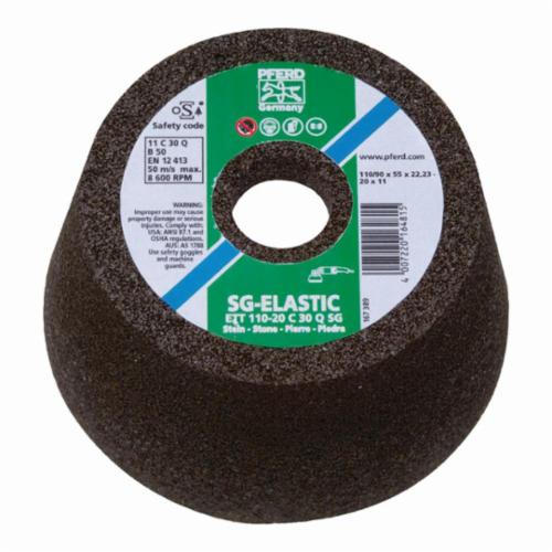 product Norton® 69014191918 Cup Wheel, 11V9 Flaring, 5 in Wheel Dia X 1-3/4 in Wheel THK X 1-1/4 in Center Hole, 150 Grit, Diamond Abrasive, Resin Bond