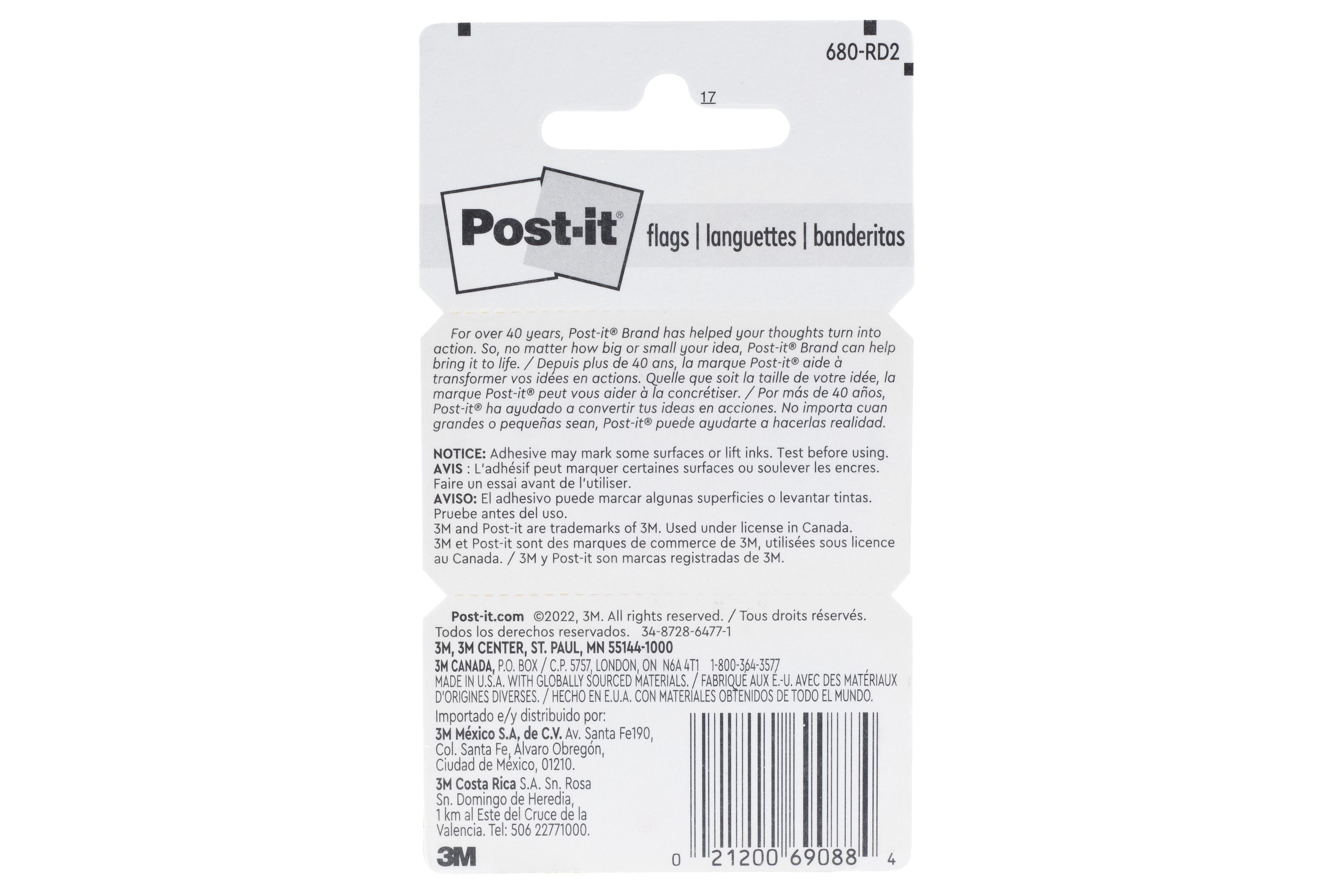 Post-it&reg; 7010340448 MMM 680RD12