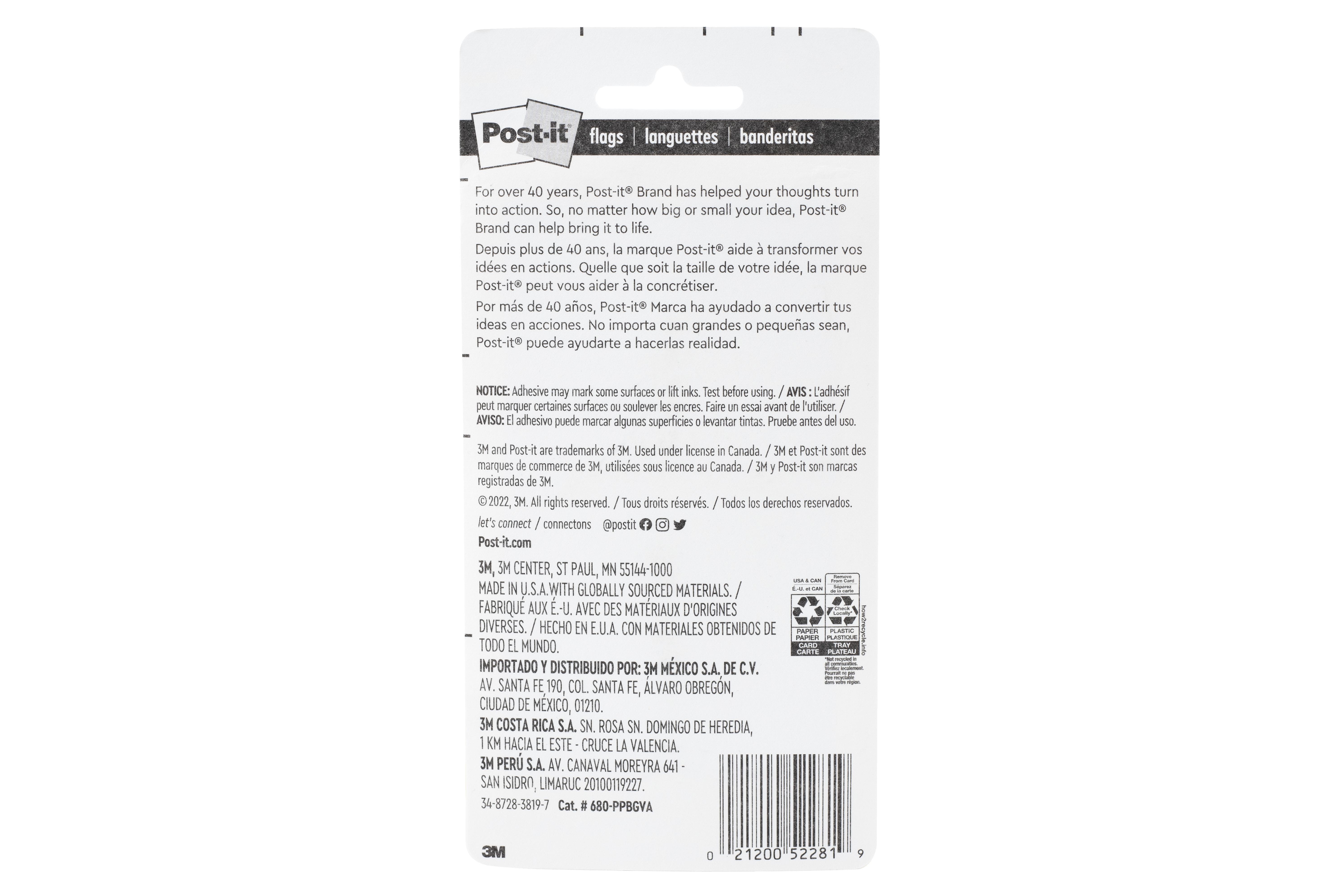 Post-it&reg; 7100046821 MMM 680PPBGVA