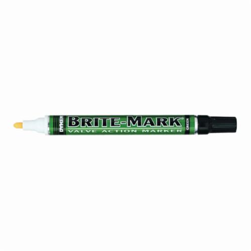 Precision Brand® BRITE-MARK® 50430 Paint Marker, Medium Tip, Green