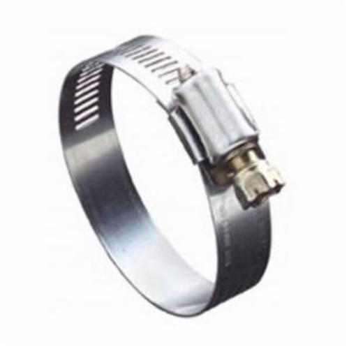 Precision Brand&reg; CS40H Collared Screw Hose Clamp, 1-1/8 to 3 in Clamping, Stainless Steel Band, 300 Stainless Steel Bolt, Zinc Plated