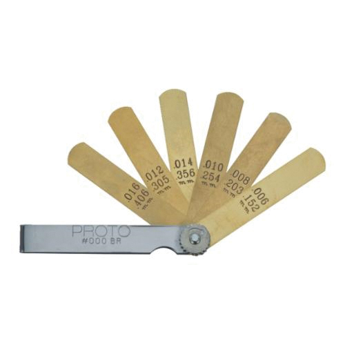 product Starrett® 172AT SAE Thickness Gage Set, 9 Pieces
