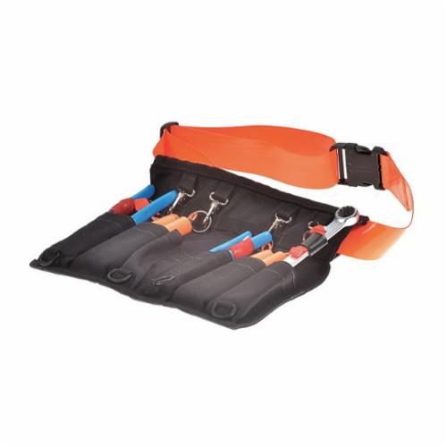 product Proto® J25TR01C Tool Pouch, 7-Pocket, For Use With J1180MA Box Wrench Set, J1270A Flex Head Wrench Set, Canvas, Red
