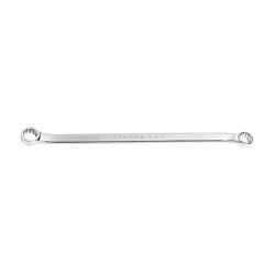 product Proto® J1111 Box End Wrench, Imperial, 1/4 to 3/16 in Square, 9/16 to 1/2 in Hex, 4 Points, 6-3/4 in OAL, Alloy Steel, Full Polished