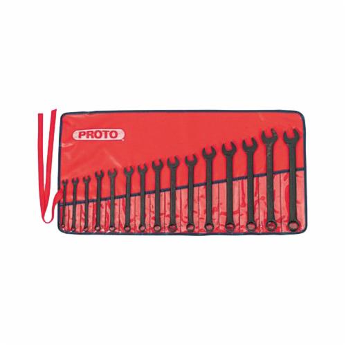 product Proto&reg; TorquePlus&trade; J1200-80ASD Anti-Slip Design Combination Wrench Set, Imperial, 26 Pieces, 1/4 to 2 in, Satin
